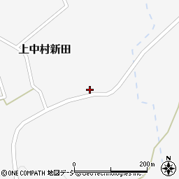 新潟県妙高市上中村新田840-1周辺の地図