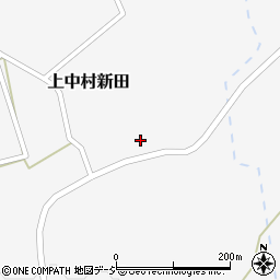 新潟県妙高市上中村新田802周辺の地図