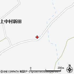 新潟県妙高市上中村新田793-1周辺の地図