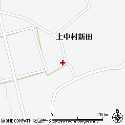 新潟県妙高市上中村新田274周辺の地図