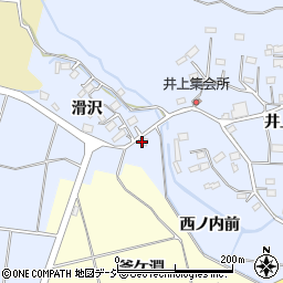 福島県いわき市山田町西ノ内前周辺の地図