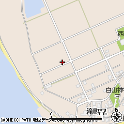石川県羽咋市滝町周辺の地図