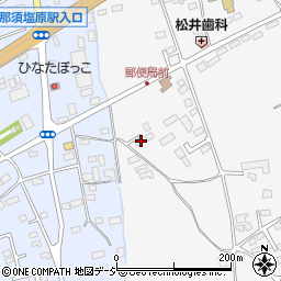 栃木県那須塩原市東小屋98-5周辺の地図