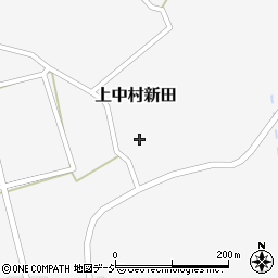 新潟県妙高市上中村新田672周辺の地図