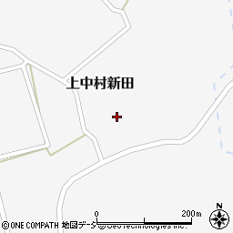 新潟県妙高市上中村新田674周辺の地図