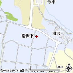 福島県いわき市山田町滑沢下周辺の地図