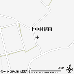 新潟県妙高市上中村新田667周辺の地図