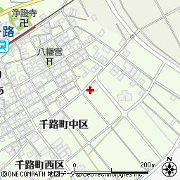 石川県羽咋市千路町ハ周辺の地図
