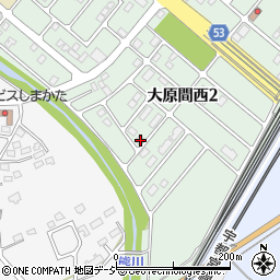栃木県那須塩原市大原間西2丁目12-6周辺の地図
