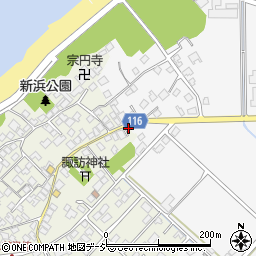 富山県下新川郡入善町芦崎1697-1周辺の地図