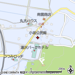 小坂公民館周辺の地図