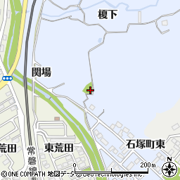 福島県いわき市石塚町下ノ前周辺の地図