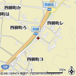 石川県羽咋市四柳町ト周辺の地図
