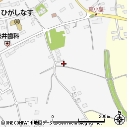 栃木県那須塩原市東小屋115周辺の地図