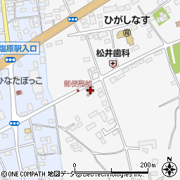 栃木県那須塩原市東小屋141-1周辺の地図