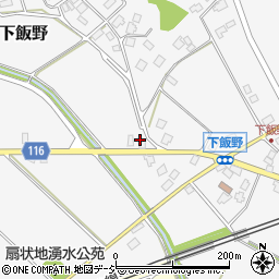 富山県下新川郡入善町下飯野周辺の地図