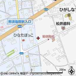 栃木県那須塩原市東小屋147周辺の地図