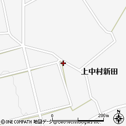 新潟県妙高市上中村新田319周辺の地図