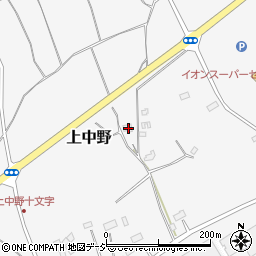 栃木県那須塩原市上中野355-1周辺の地図