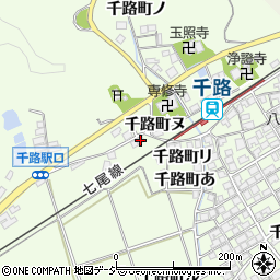 石川県羽咋市千路町ル周辺の地図
