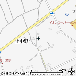 栃木県那須塩原市上中野346-2周辺の地図