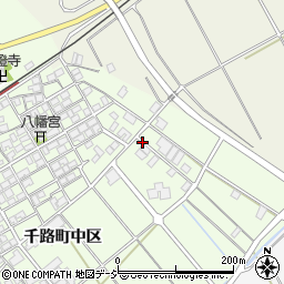 石川県羽咋市千路町（ろ）周辺の地図