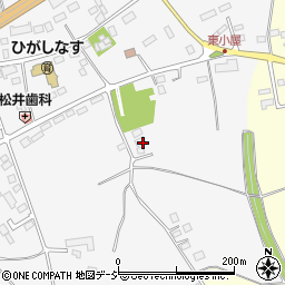 栃木県那須塩原市東小屋127-2周辺の地図