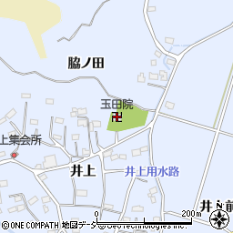 玉田院周辺の地図