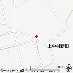 新潟県妙高市上中村新田640周辺の地図
