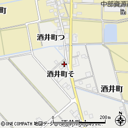 石川県羽咋市酒井町（そ）周辺の地図