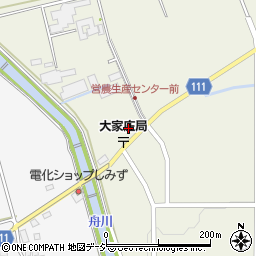 富山県下新川郡朝日町大家庄312周辺の地図