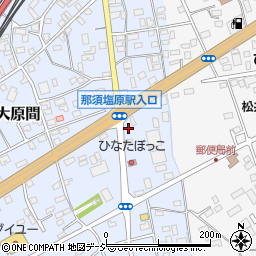 栃木県那須塩原市大原間230-1周辺の地図
