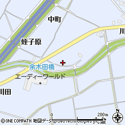 福島県いわき市山田町蛭子原周辺の地図
