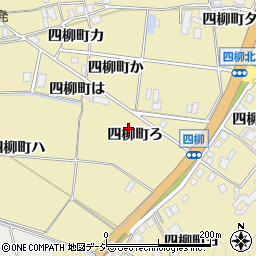 石川県羽咋市四柳町ろ周辺の地図