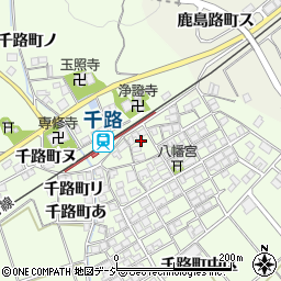 石川県羽咋市千路町ホ周辺の地図