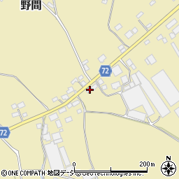 栃木県那須塩原市野間77周辺の地図