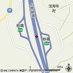 妙高ｓａ 妙高市 高速道路sa サービスエリア の住所 地図 マピオン電話帳