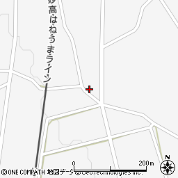 新潟県妙高市上中村新田629周辺の地図