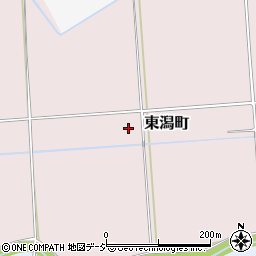 石川県羽咋市東潟町周辺の地図