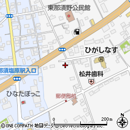 栃木県那須塩原市東小屋153周辺の地図