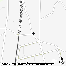 新潟県妙高市上中村新田565周辺の地図