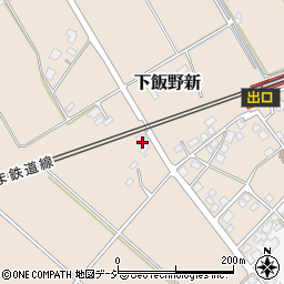 富山県入善町（下新川郡）下飯野新周辺の地図