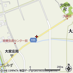 富山県下新川郡朝日町大家庄268周辺の地図