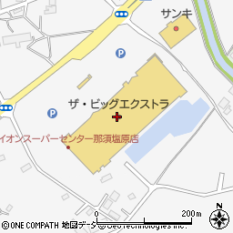 イオンタウン那須塩原周辺の地図