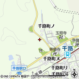 石川県羽咋市千路町ヌ周辺の地図