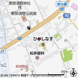 栃木県那須塩原市東小屋459周辺の地図