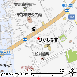 栃木県那須塩原市東小屋460周辺の地図