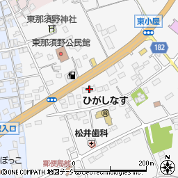 栃木県那須塩原市東小屋459-3周辺の地図