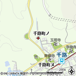 石川県羽咋市千路町井周辺の地図