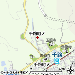 石川県羽咋市千路町ノ周辺の地図